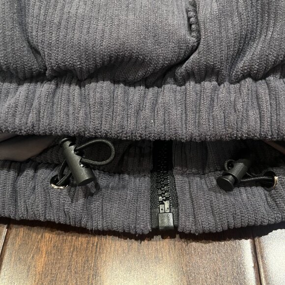 CIDER Cropped Corduroy Puffer Jacker - Picture 5 of 6